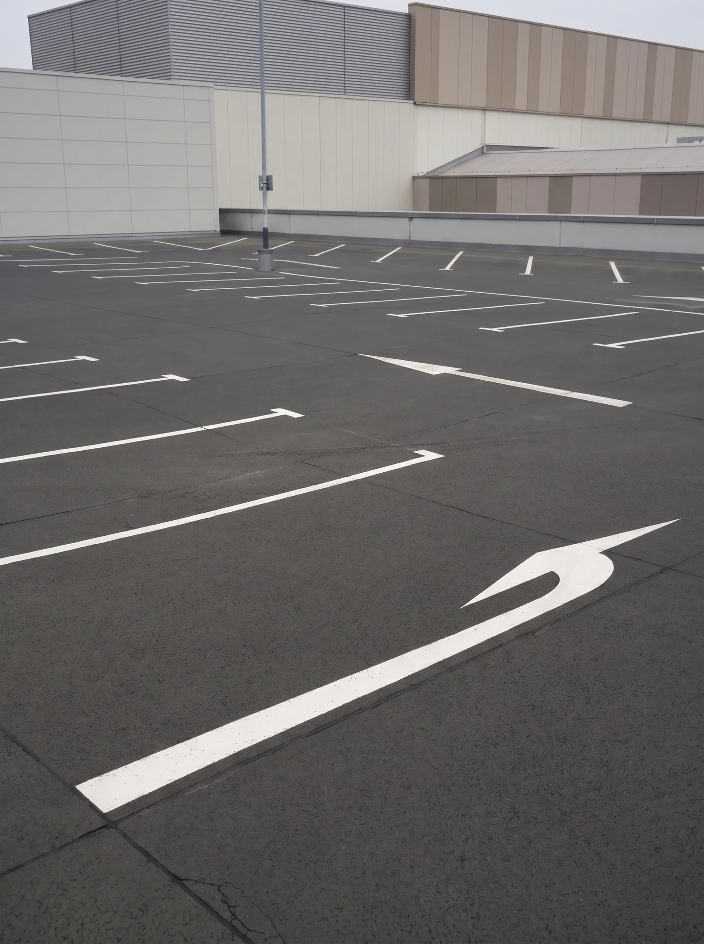 Commercial striping and pavement guides
